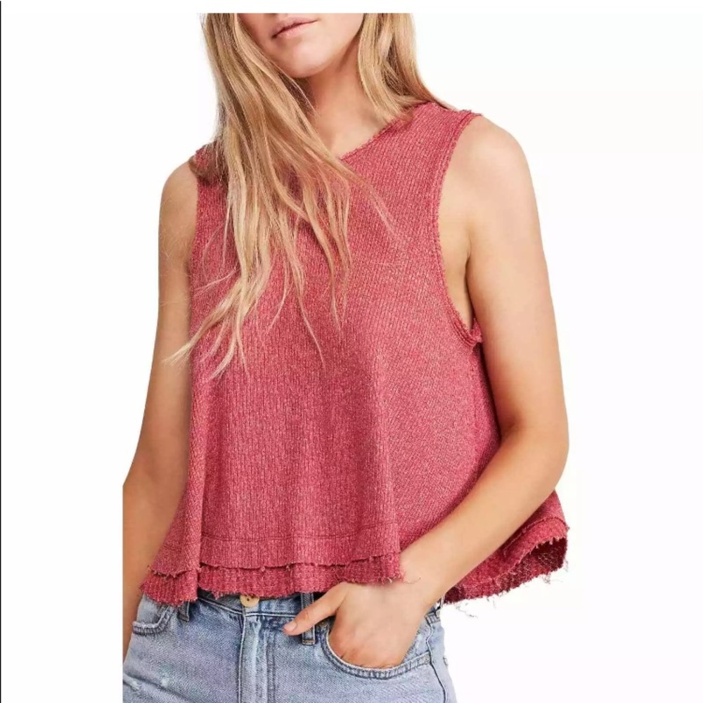 NWT Free People New Love oversized tank Medium